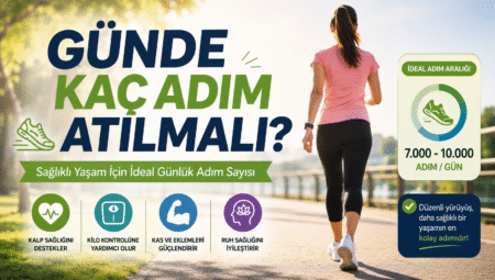 Günde Kaç Adım Atılmalı? Sağlıklı Yaşam İçin İdeal Günlük Adım Sayısı