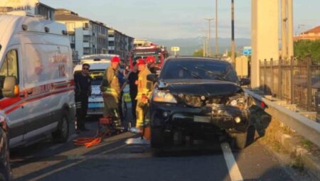 Düzce’de Korkutan Zincirleme Kaza: 1 Ölü, 1 Yaralı