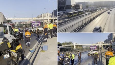 Küçükçekmece’de Otomobil ile İETT Otobüsü Çarpıştı! 3 Kişinin Öldü